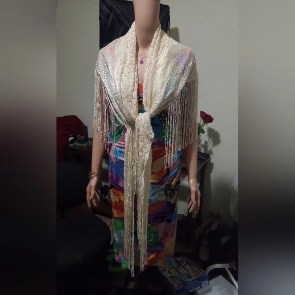 Lauren Ralph Lauren colorful tropical floral faux wrap bodycon dress size M NWOT - Picture 10 of 14